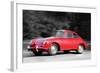 1963 Porsche 356 C Watercolor-NaxArt-Framed Art Print