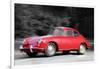 1963 Porsche 356 C Watercolor-NaxArt-Framed Art Print