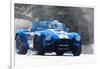 1964 AC Cobra Shelby Racing Watercolor-NaxArt-Framed Art Print