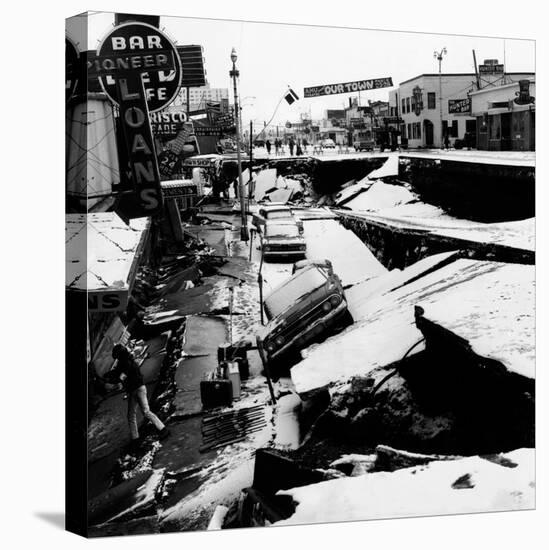 1964 Alaska Earthquake-null-Stretched Canvas