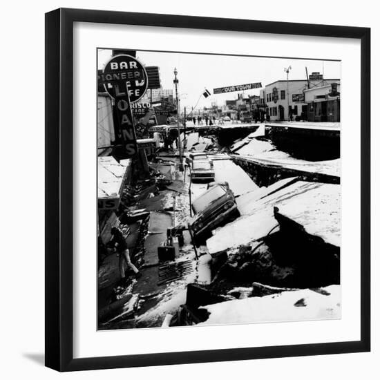 1964 Alaska Earthquake-null-Framed Photo