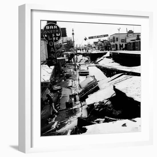 1964 Alaska Earthquake-null-Framed Photo