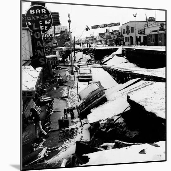 1964 Alaska Earthquake-null-Mounted Photo