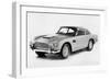 1964 Aston Martin DB5 Watercolor-NaxArt-Framed Art Print