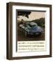 1964 Corvette - Just a Minute-null-Framed Art Print