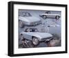 1964 Corvette-null-Framed Art Print