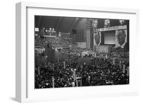 1964 Democratic Convention, Atlantic City, New Jersey-null-Framed Premium Photographic Print