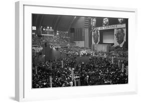 1964 Democratic Convention, Atlantic City, New Jersey-null-Framed Photo