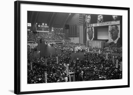 1964 Democratic Convention, Atlantic City, New Jersey-null-Framed Photo