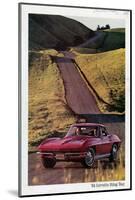 1964 GM Corvette Sting Ray-null-Mounted Art Print