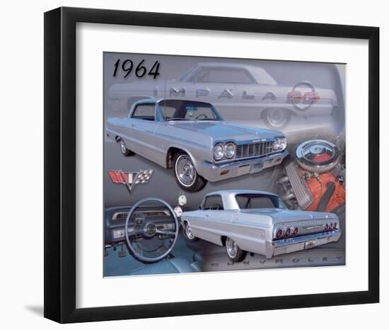 1964 Impala-null-Framed Art Print