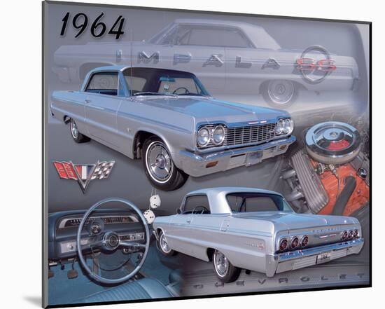 1964 Impala-null-Mounted Art Print