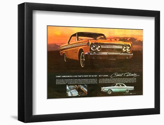 1964 Mercury-Come Caliente Hot-null-Framed Art Print