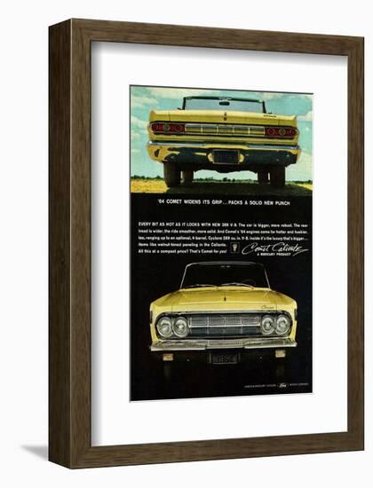 1964 Mercury - Comet Caliente-null-Framed Art Print