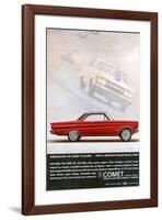 1964 Mercury - Comet Cyclone-null-Framed Premium Giclee Print