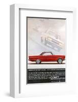 1964 Mercury - Comet Cyclone-null-Framed Art Print