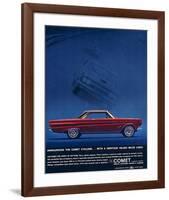 1964 Mercury - Comet Cyclone-null-Framed Art Print