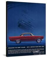 1964 Mercury - Comet Cyclone-null-Stretched Canvas