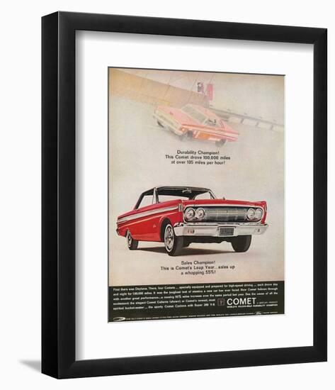 1964 Mercury - Comet Leap Year-null-Framed Art Print