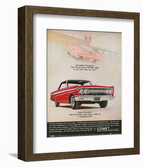 1964 Mercury - Comet Leap Year-null-Framed Art Print