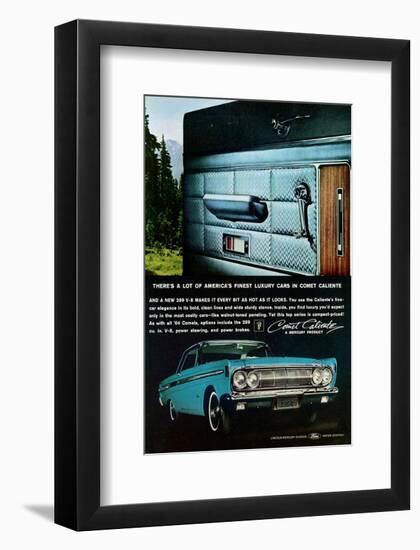1964 Mercury-Fine Car Elegance-null-Framed Art Print