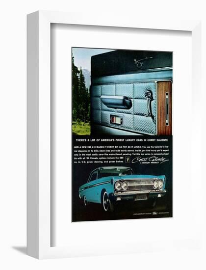 1964 Mercury-Fine Car Elegance-null-Framed Art Print