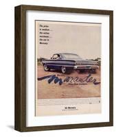 1964 Mercury - Marauder Price-null-Framed Art Print