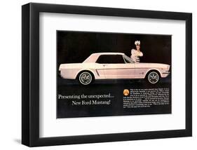 1964 Mustang - Tiffany Award-null-Framed Art Print