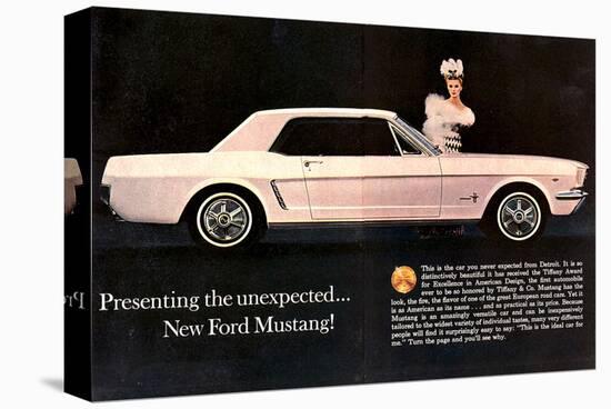 1964 Mustang - Tiffany Award-null-Stretched Canvas