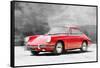 1964 Porsche 911 Watercolor-NaxArt-Framed Stretched Canvas