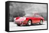 1964 Porsche 911 Watercolor-NaxArt-Framed Stretched Canvas