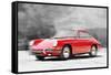 1964 Porsche 911 Watercolor-NaxArt-Framed Stretched Canvas