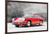 1964 Porsche 911 Watercolor-NaxArt-Framed Art Print