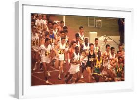 1964 Summer Olympics, Tokyo, Japan-Art Rickerby-Framed Photographic Print