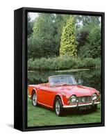 1964 Triumph TR4-null-Framed Stretched Canvas