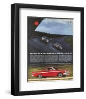 1964Mercury-Comet Daytona Test-null-Framed Art Print