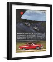 1964Mercury-Comet Daytona Test-null-Framed Art Print