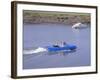 1965 Amphicar on Beaulieu river-null-Framed Photographic Print