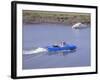 1965 Amphicar on Beaulieu river-null-Framed Photographic Print