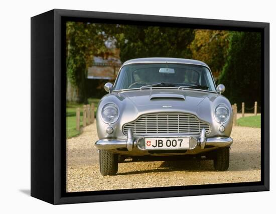 1965 Aston Martin DB5, James Bond-null-Framed Stretched Canvas