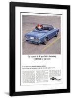 1965 GM Chevy Covair Praised-null-Framed Art Print