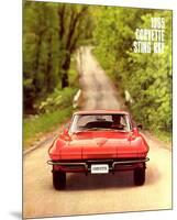 1965 GM Corvette Sting Ray-null-Mounted Premium Giclee Print