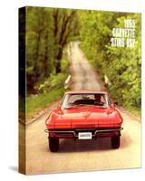 1965 GM Corvette Sting Ray-null-Stretched Canvas