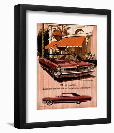 1965 GM Pontiac-Wide Tracks-null-Framed Art Print