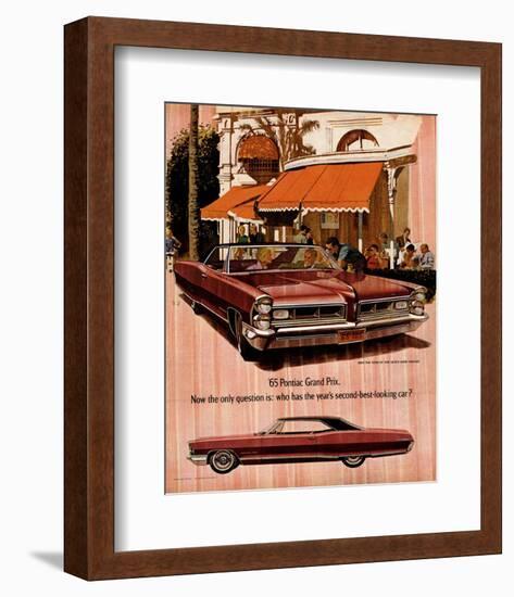 1965 GM Pontiac-Wide Tracks-null-Framed Art Print
