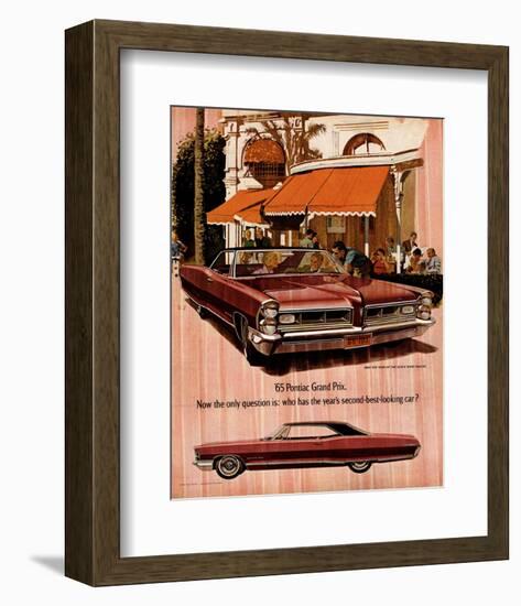 1965 GM Pontiac-Wide Tracks-null-Framed Art Print