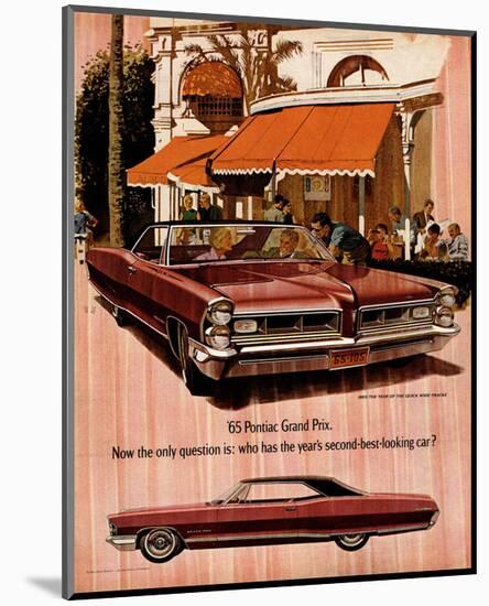 1965 GM Pontiac-Wide Tracks-null-Mounted Art Print