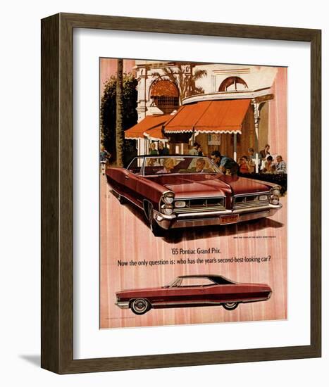 1965 GM Pontiac-Wide Tracks-null-Framed Art Print