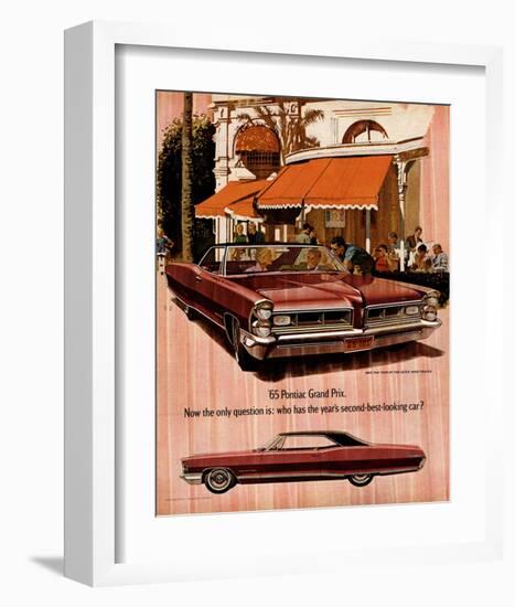 1965 GM Pontiac-Wide Tracks-null-Framed Art Print