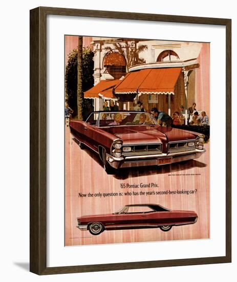 1965 GM Pontiac-Wide Tracks-null-Framed Art Print